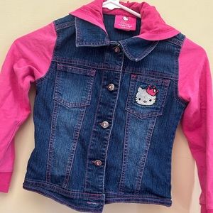 Hello kitty Denim Jacket Kids Girls